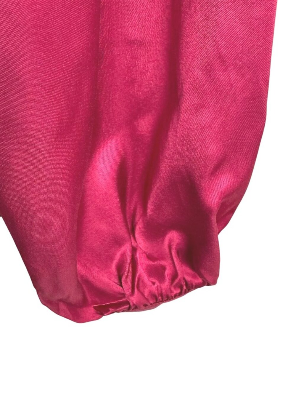Nation LTD Eveline Raglan Satin Blouse Top Large Raspberry Jam NWT TP-3874 - Picture 7 of 12